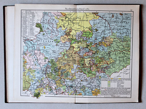 Putzgers Historischer Schul-Atlas, 1900
37. Nordwestdeutschland 1789