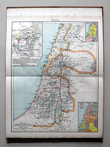 Putzgers Historischer Schul-Atlas, 1911
1. Palästina