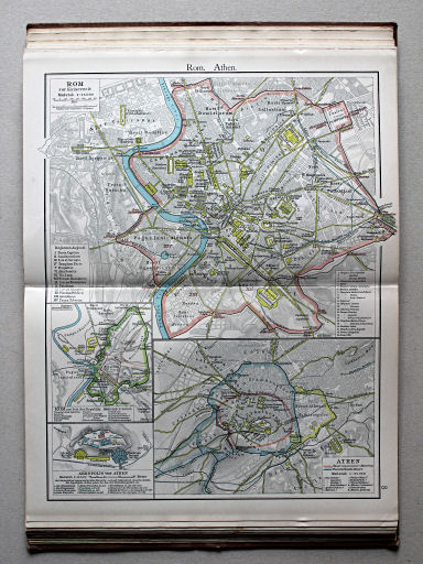 Putzgers Historischer Schul-Atlas, 1911
8. Rom. Athen