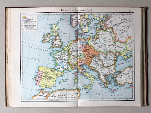 Putzgers Historischer Schul-Atlas, 1911
20. Europa im 16. Jahrhundert (1559)