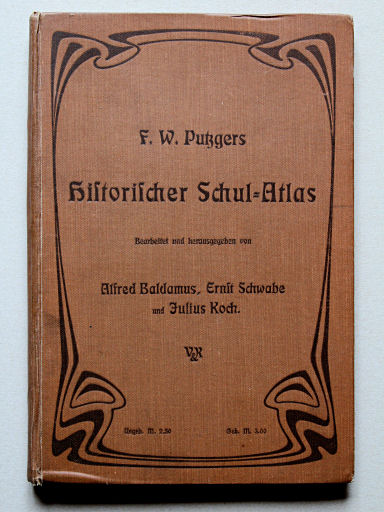 Putzgers Historischer Schul-Atlas, Schweiz, 1913
Voorkant band