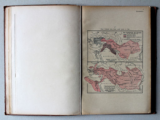 Putzgers Historischer Schul-Atlas, 1918
4a. Der Orient um 600 und 500 v. Chr.