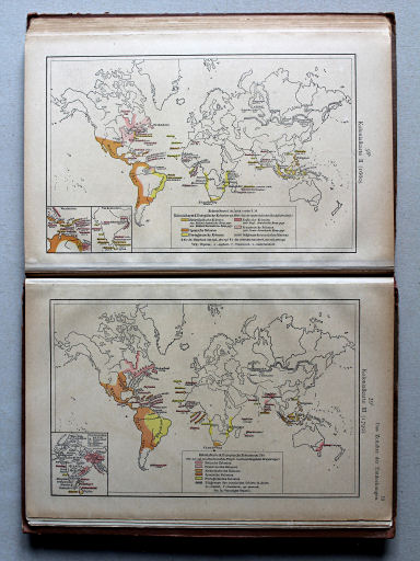 Putzgers Historischer Schul-Atlas, 1918
38b. Kolonialkarte II (1660)
39a. Kolonialkarte III (1790)