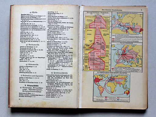 Putzgers Historischer Schul-Atlas, Große Ausgabe, 1942 (60.)
1. Das deutsche Geschichtsbild