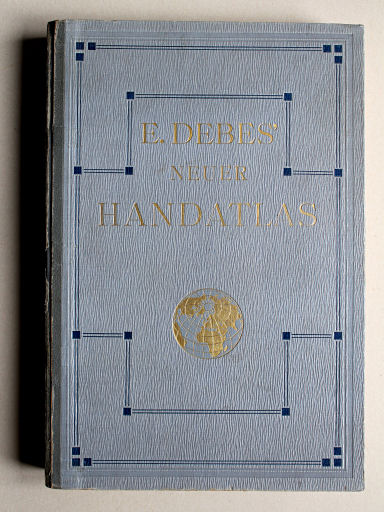 Debes' Neuer Handatlas, 1913
Voorkant band