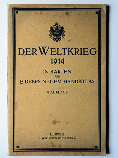 Der Weltkrieg 1914
Voorkant band