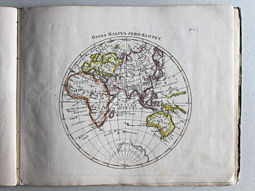 Thomée, Geographisk Chartbok, 1849
2. Östra Halfva Jord-Klotet
