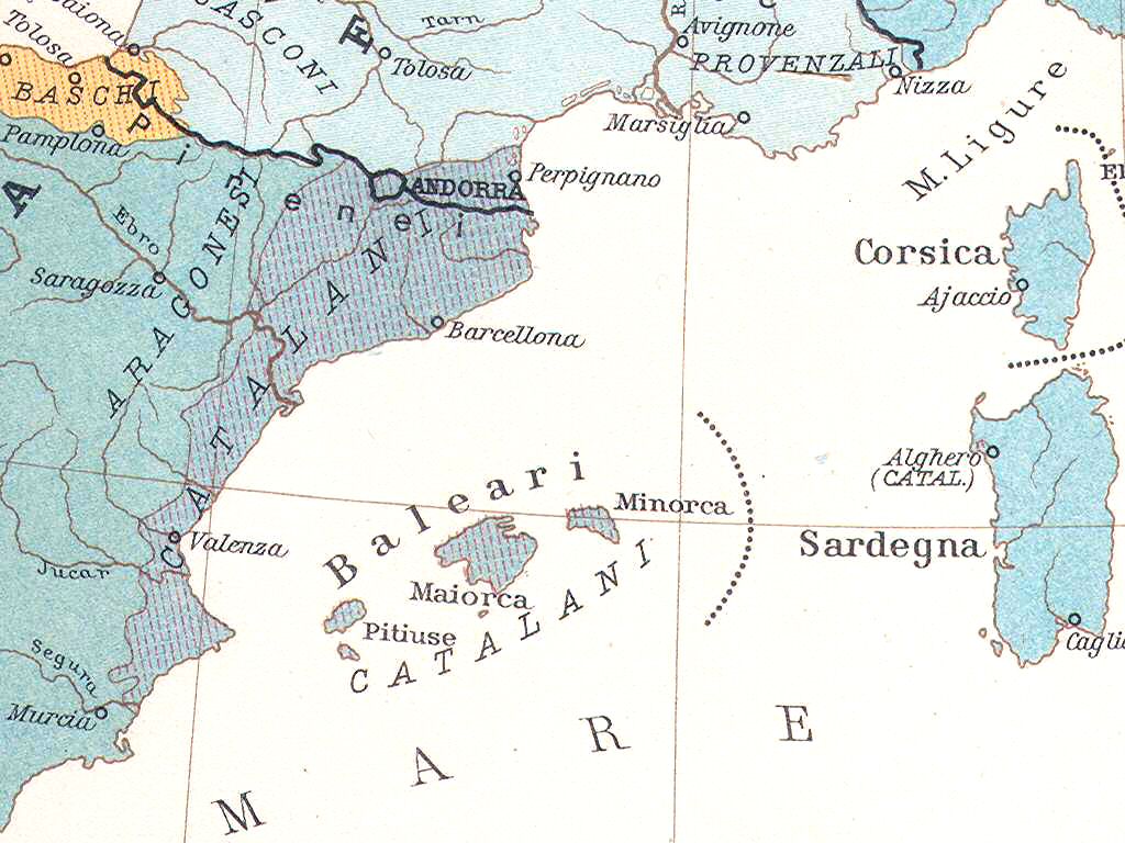 Grande Atlante Internazionale del Touring Club Italiano 1929
Detail van 'Europa etnografica' (kaart 15.16)